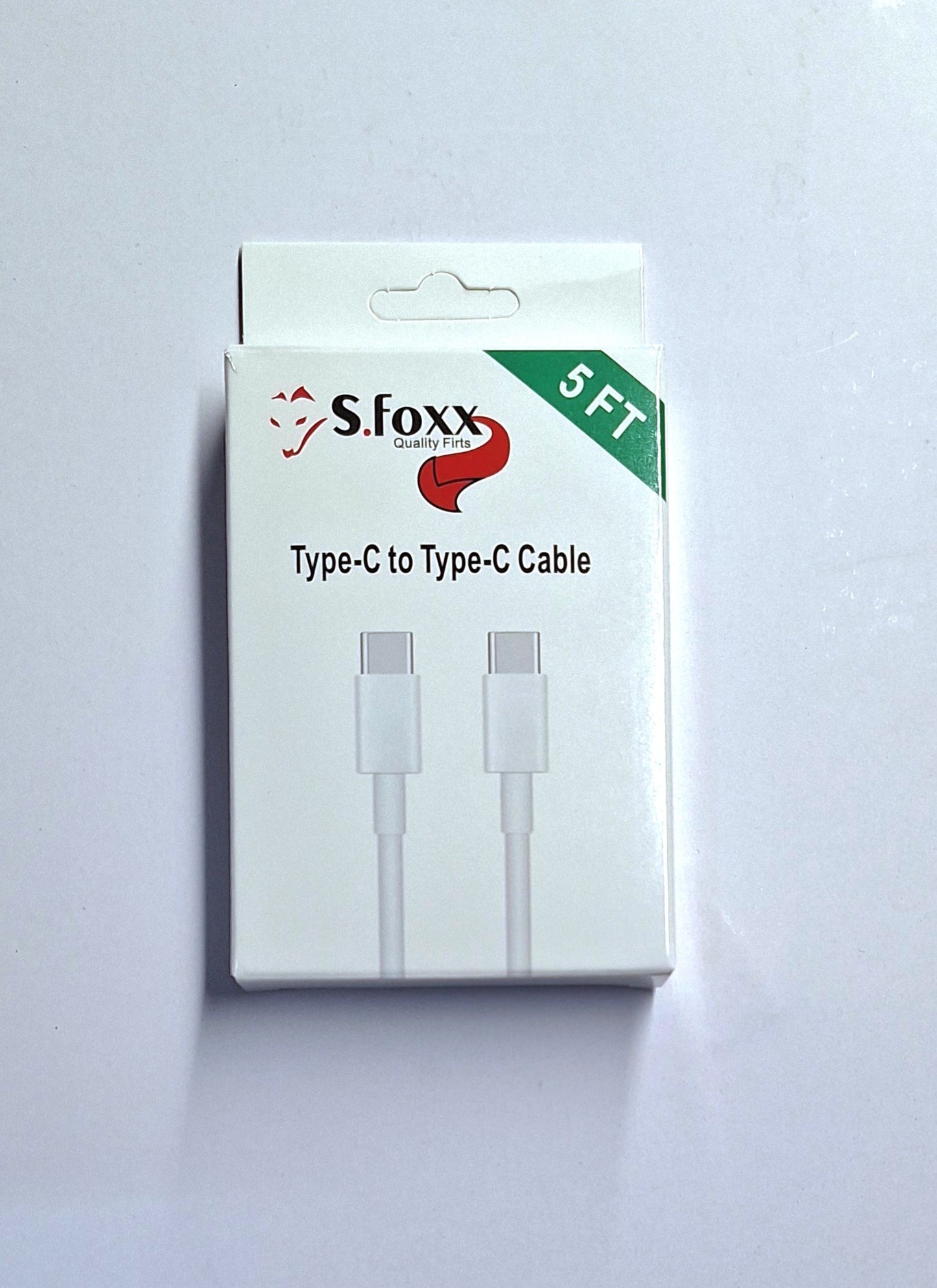 CABLE C + C 5 FT.  S-FOXX—————- $3.99