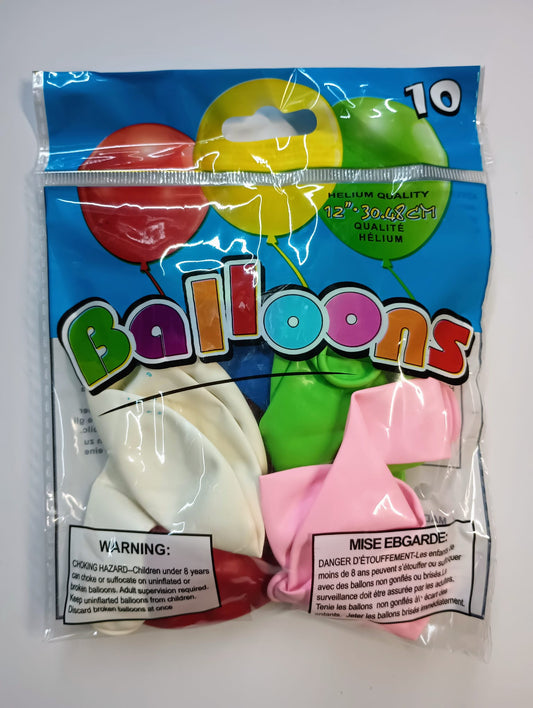 BALLOONS COLORS.—————— $1.99