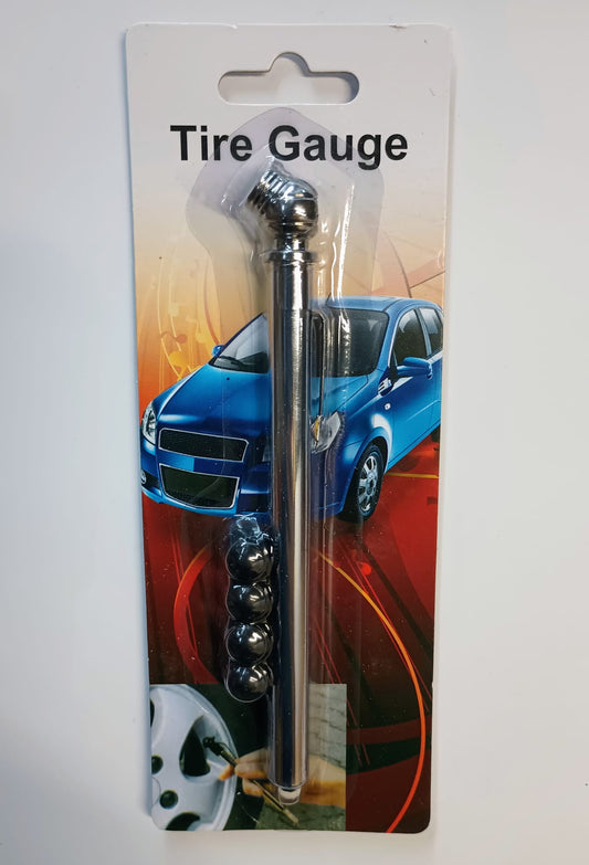 TIRE GAUGE.——————— $2.49