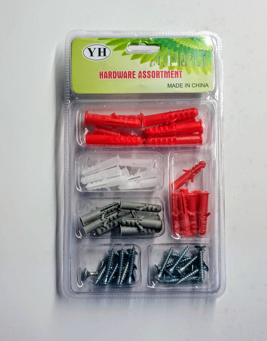 TORNILLOS CON TARUGOS.————— $2.49
