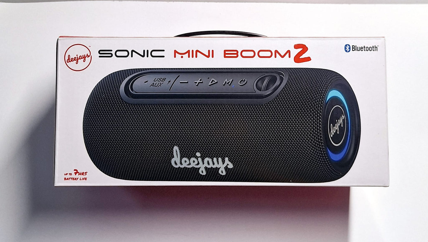 SPEAKER MINI BOOM 2 BLACK. Dee(SNC275).—————-  $39.99