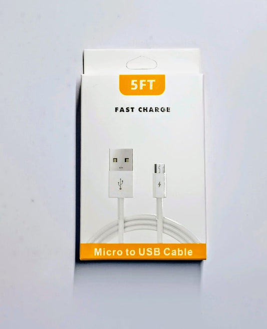 USB FAST CHARGER MICRO.——————— $4.99