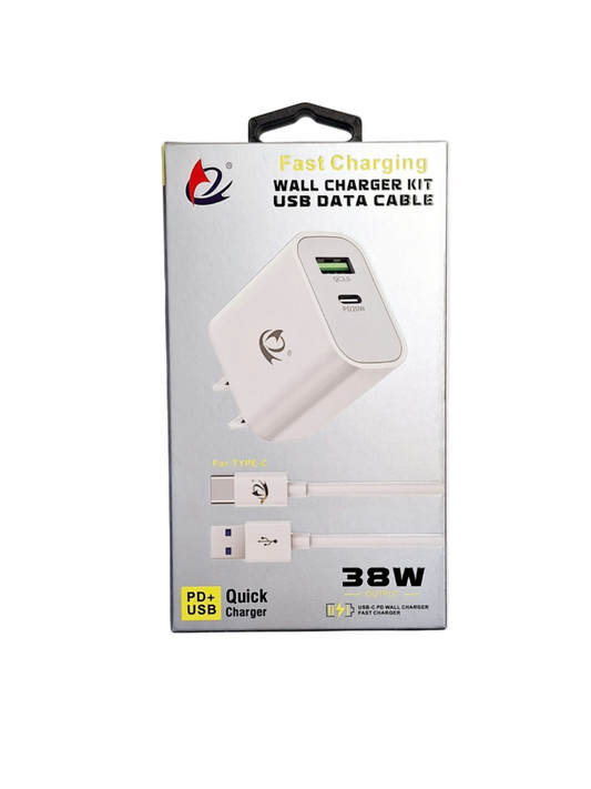 CHARGER 2/1 USB-TC 38 W.——————— $9.99