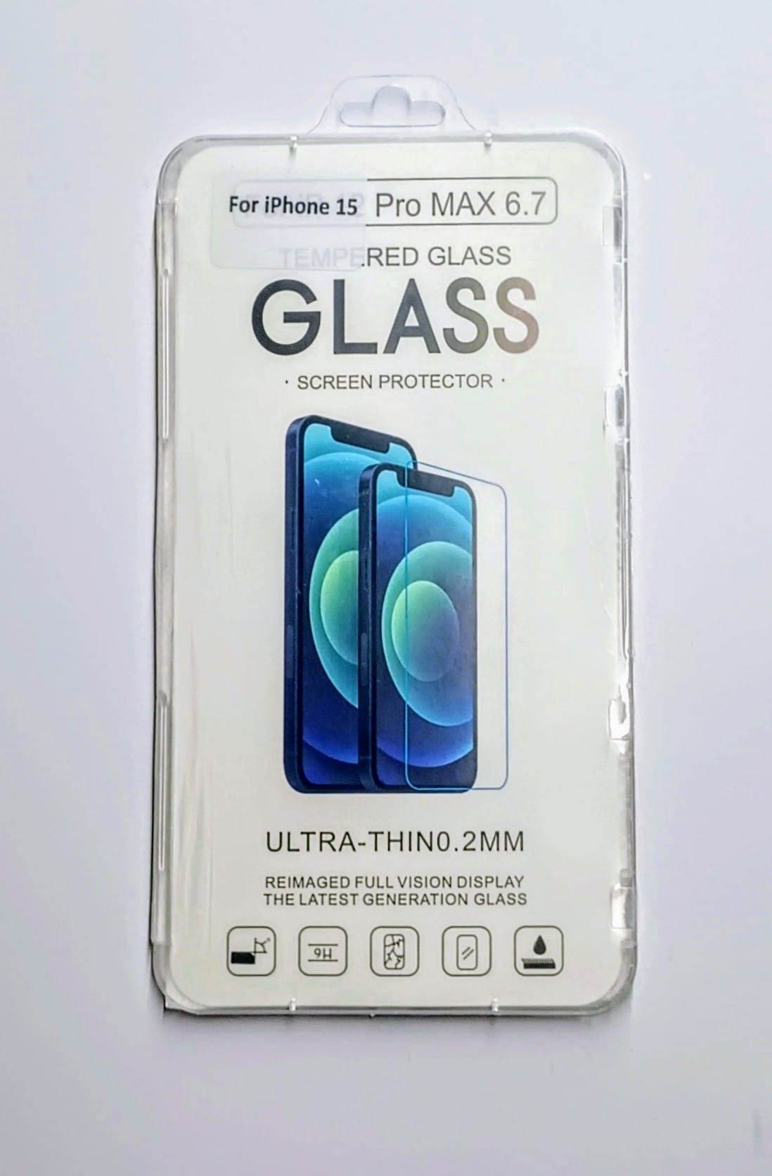SCREEN PROTECTOR  FOR IP 15 PRO MAX.————— $4.99